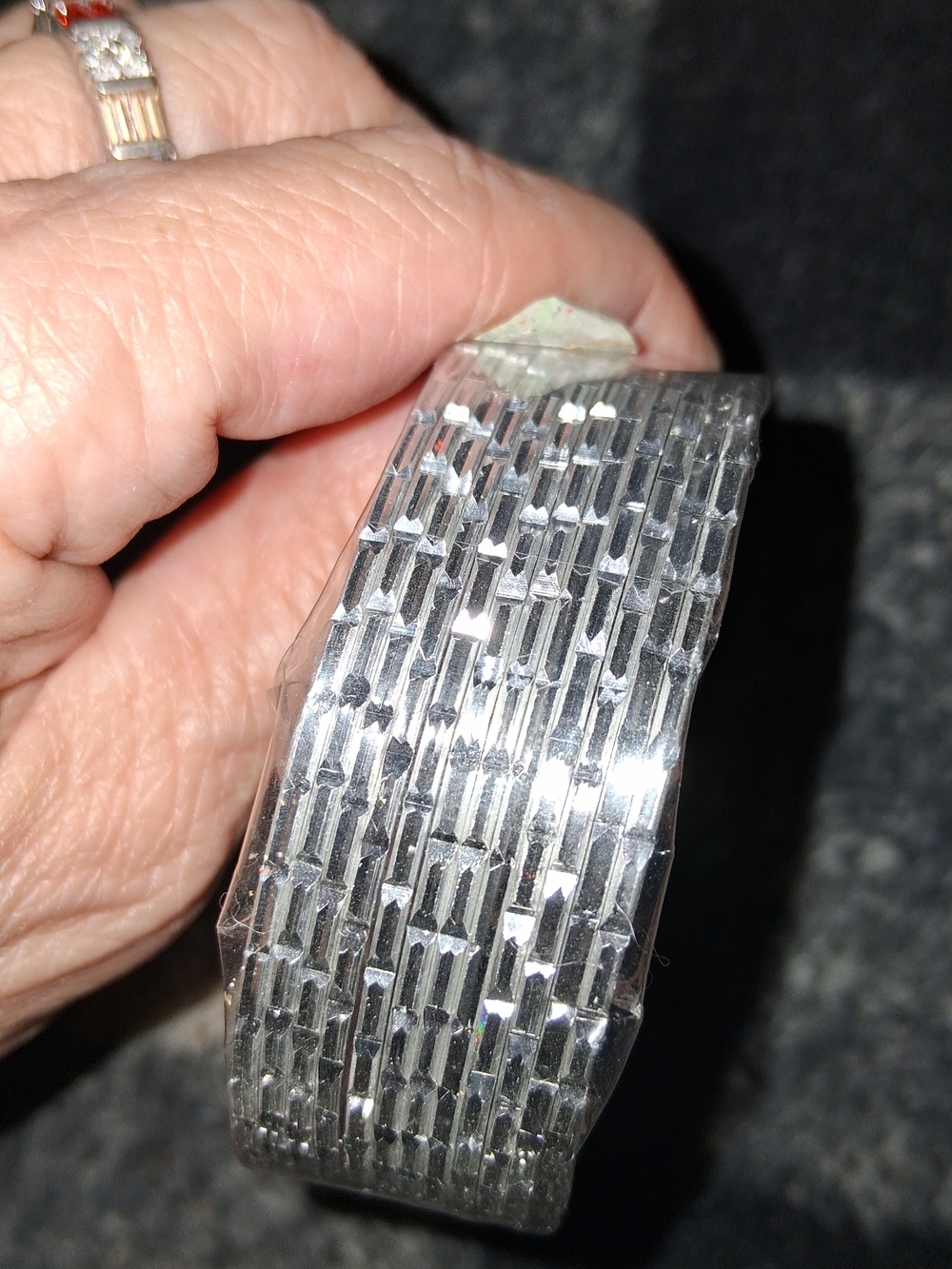 12 Silver Toned Bangle Bracelet